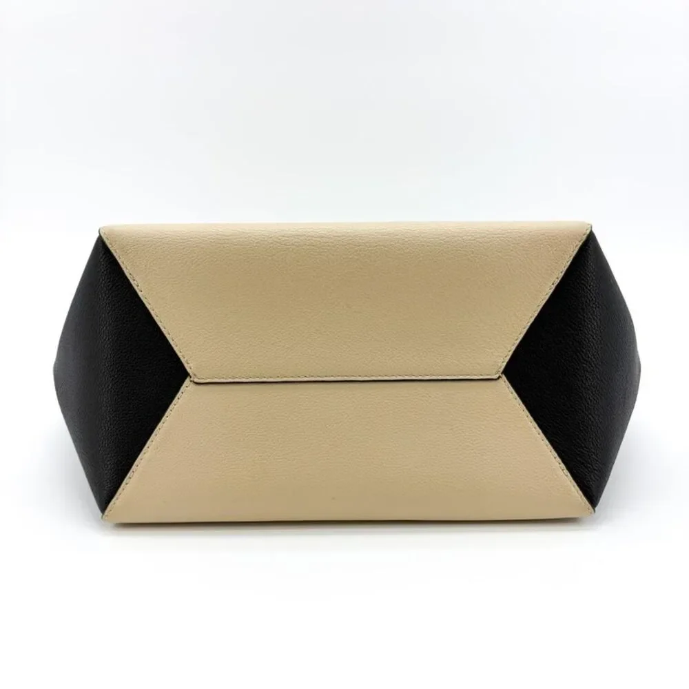 Louis Vuitton Lockme Shopper Black Beige